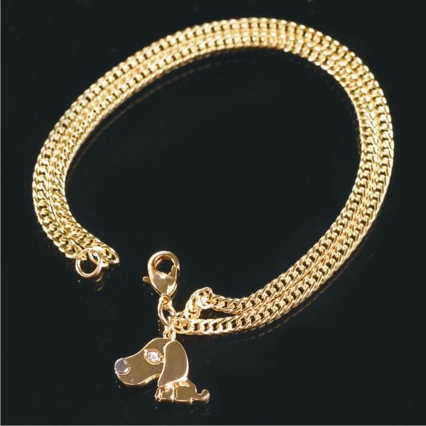 Pulseira 2 Voltas Cachorrinho c/ Strass - 262