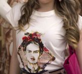 T-Shirt Frida Branca - 156