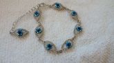 Pulseira Olho Grego de Strass - 412