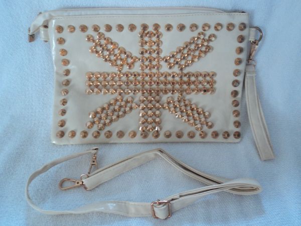 Bolsa Pasta Creme England Spikes - 159