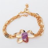 Pulseira Flor c/ Pedra Natural - 331