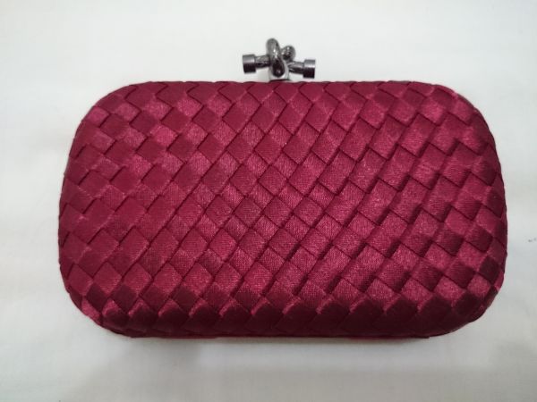 Bolsa Clutch Bottega Vinho - 209