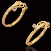 Brinco Argola c/ Strass Dia - 770