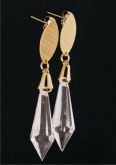 Brinco Gota Transparente - 563