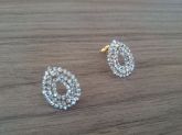 Brinco Gota de Strass - 997