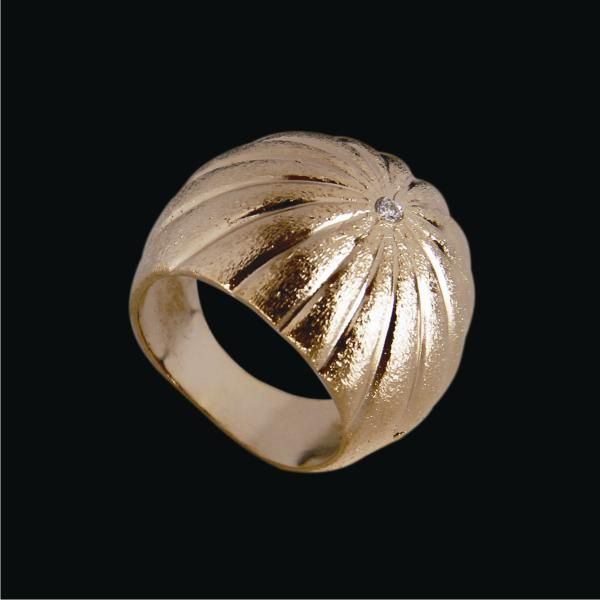 Anel Balão c/ 1 Zircônia - 377