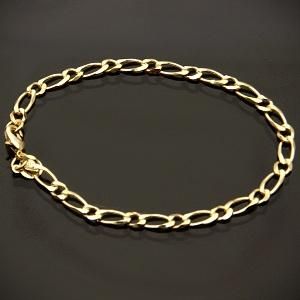 Pulseira Masculina c/ 21cm Dourada - 376