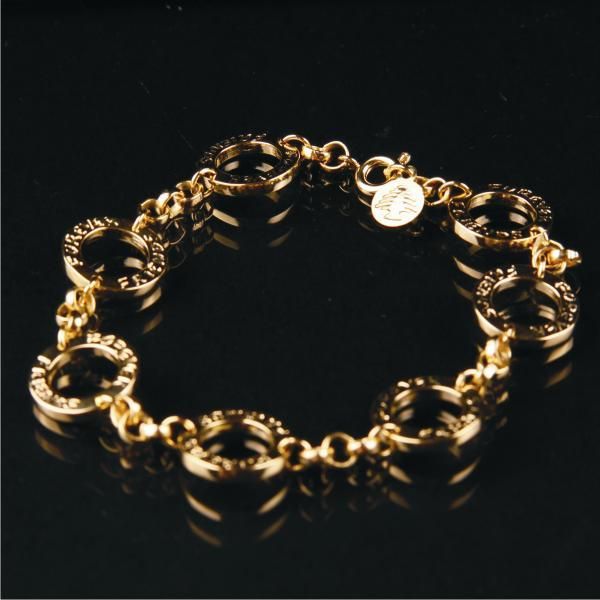 Pulseira Friends Forever c/ 18cm Dourada - 373