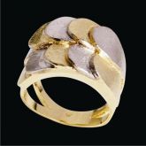 Anel Escamas Dourado - 346