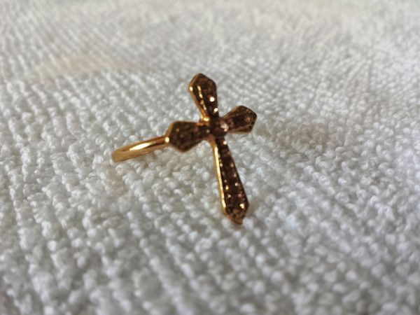 Anel Crucifixo Regulável - 624
