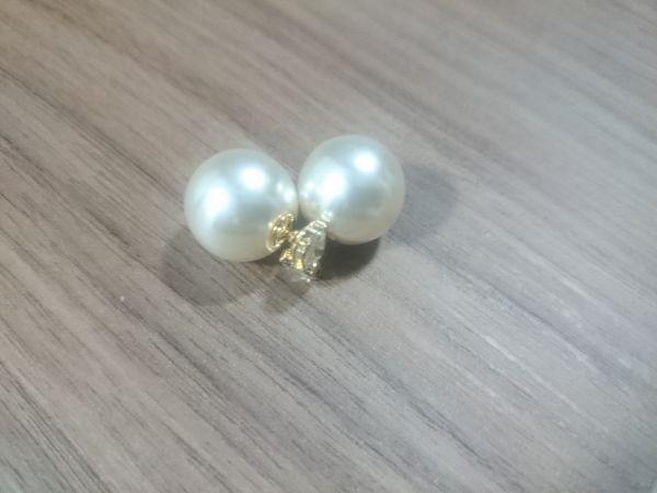 Brinco Pérola e Strass Dior - 1041