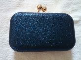 Bolsa Clutch Glitter Azul - 213