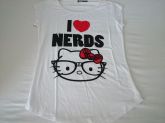 T-Shirt I Love Nerds - 150