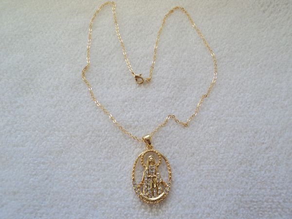 Gargantilha Nossa Senhora c/ Strass - 493