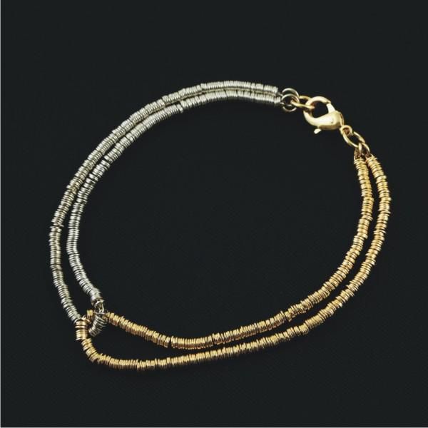 Pulseira Duas Cores c/18cm - 403