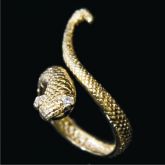 Anel Cobra c/ Zircônias - 518