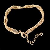 Pulseira Tramas Dourada - 364