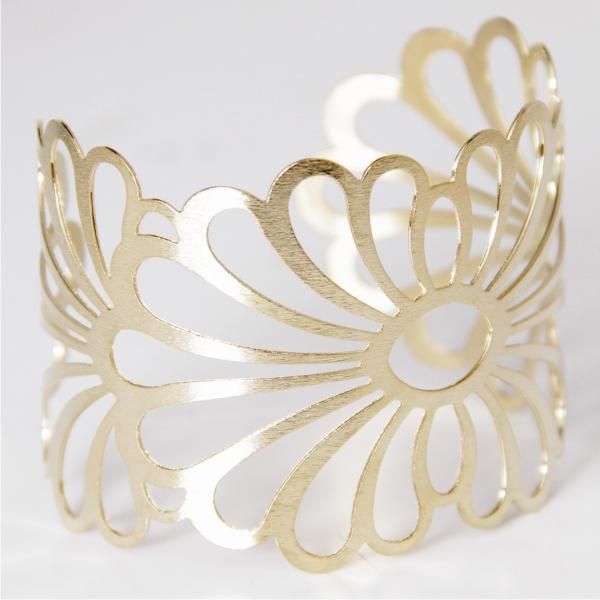 Bracelete Flor Dourada - 337