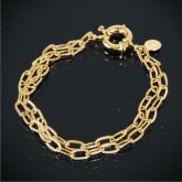 Pulseira Dupla Trabalhada - 241