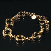 Pulseira Friends Forever c/ 18cm Dourada - 373
